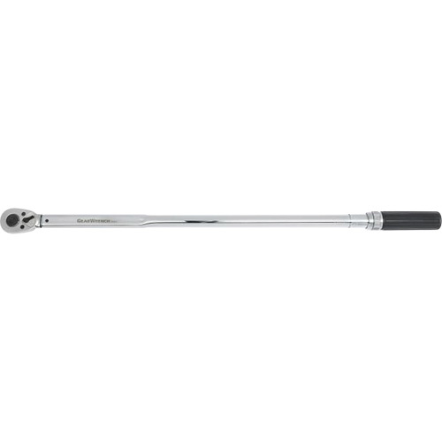 Gearwrench  85065M  Micrometer Torque Wrench, Click, 3/4" Square Drive, 100 - 600 ft-lbs./152.6 - 830.6 N.m - Each