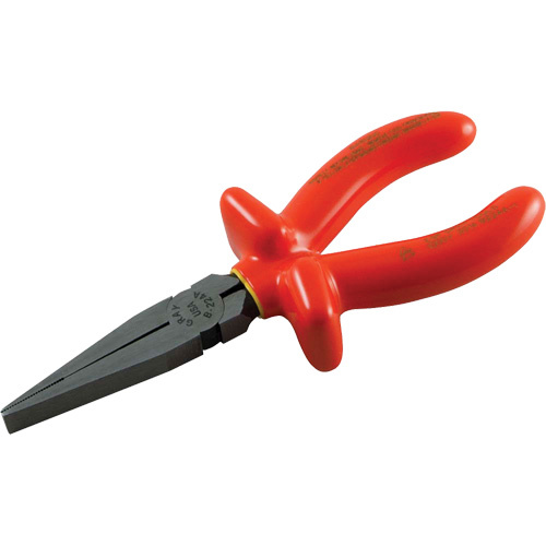 Gray Tools B224A-I Insulated Flat Nosed Pliers-(Each)