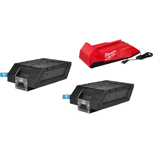 Milwaukee MXFC-2XC MX Fuel Battery & Charger Expansion Kit, Lithium-Ion, 6 Ah-(Each)
