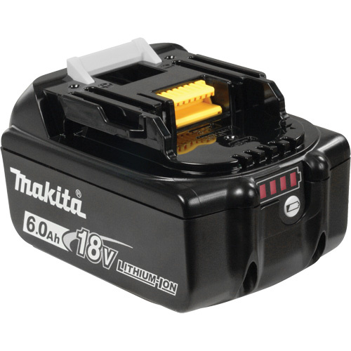 Makita  197424-0  Battery, Lithium-Ion, 18 V, 6 A - Each