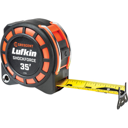 Lufkin By Crescent  L1135-02  Shockforce Measuring Tape, 1-3/16" x 35' - Each