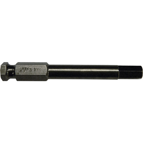 Apex AN-5MM Hex Power Drive Socket Head Bit, Hex, 5 mm Tip, 7/16" Drive Size, 3-1/2" Length - Each