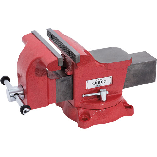 ITC  024728  Mechanic's Vise, 8" Jaw Width, 3-1/2" Throat Depth - Each