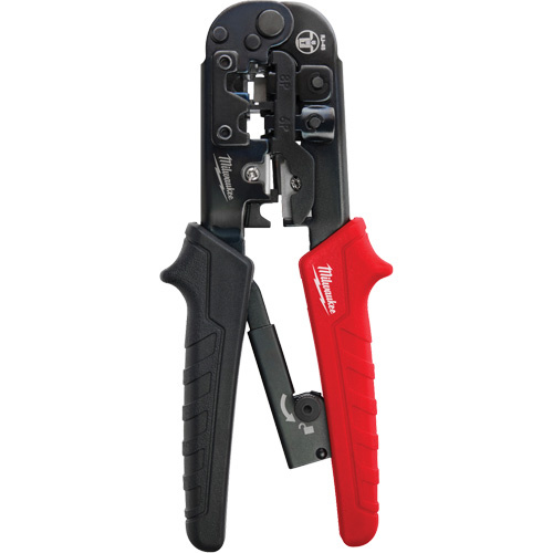 Milwaukee 48-22-3074 Ratcheting Pass-Through Crimper & Stripper-(Each)