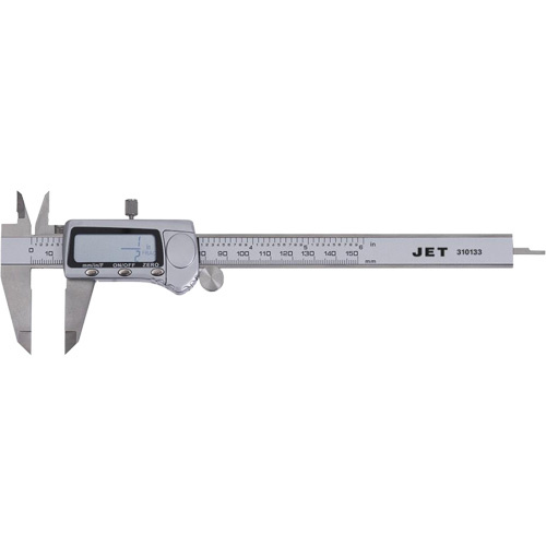 JET  310133  JEDC-6F Digital Calipers - Fractional - Each