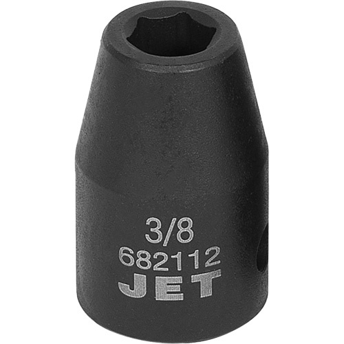 JET  682112  Socket, Impact, 3/8", 1/2" Drive, 6 Points - Each