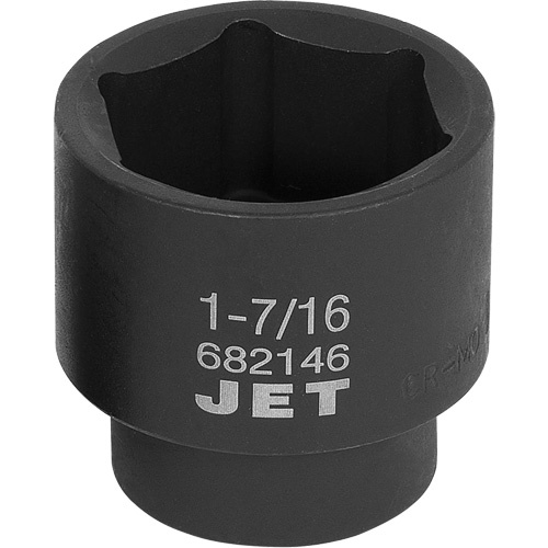 JET  682146  Socket, Impact, 1-7/16", 1/2" Drive, 6 Points - Each