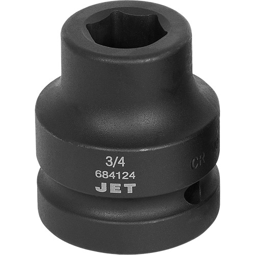 JET  684124  Socket, Impact, 3/4", 1" Drive, 6 Points - Each
