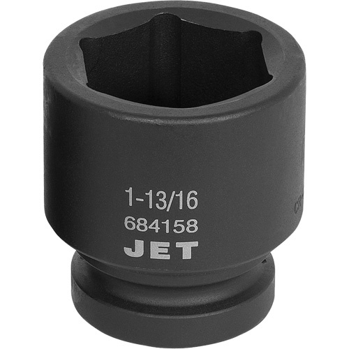 JET  684158  Socket, Impact, 1-13/16", 1" Drive, 6 Points - Each
