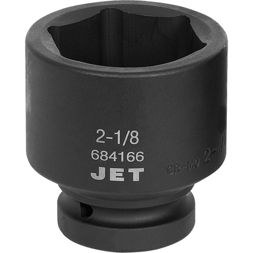 JET  684166  Socket, Impact, 1" Drive, 6 Points - Each