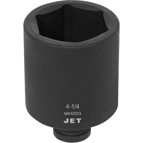 JET  684203  Socket, Impact, 4-1/4", 1" Drive, 6 Points, Deep - Each