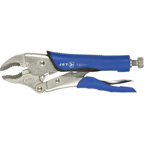 JET 730459 J10WRG Curved Jaw Locking Pliers, 10" Length, Curved Jaw - Each