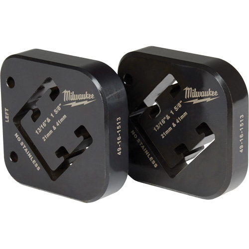 Milwaukee  49-16-1513  13/16" & 1-5/8" x 1-5/8" Combination Strut Shearing Dies - Each
