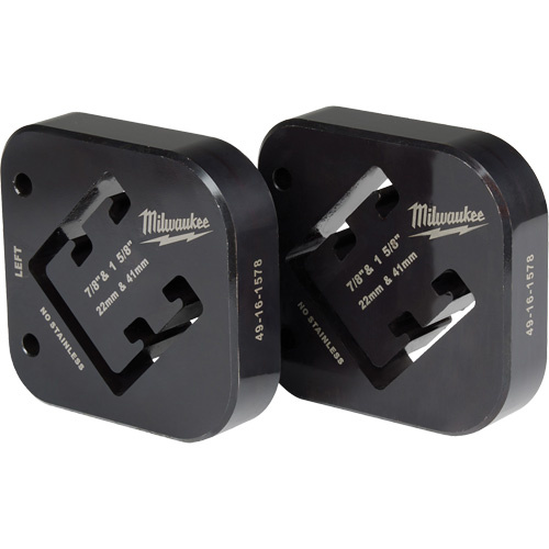 Milwaukee  49-16-1578  7/8" & 1-5/8" x 1-5/8" Combination Strut Shearing Dies - Each