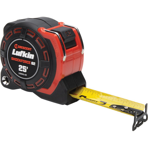 Lufkin By Crescent  L1225AL-02  Shockforce? G2 Auto-Lock Tape Measure, 1-1/4" x 25' - Each