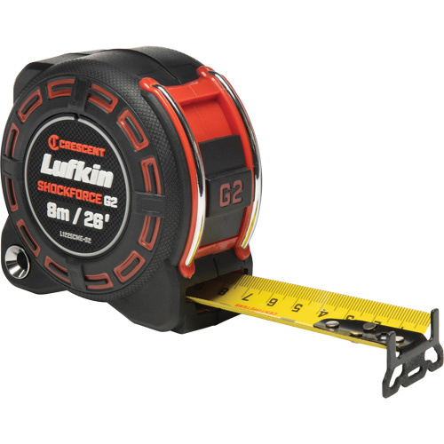 Lufkin By Crescent  L1225CME-02  Shockforce? G2 Tape Measure, 1-1/4" x 26' - Each