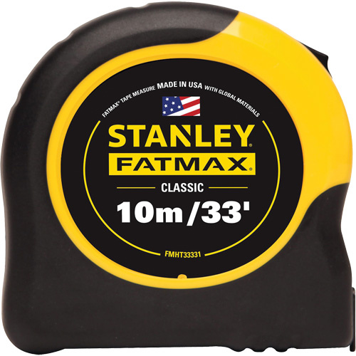 Stanley Tools  FMHT33331S  Fatmax<sup>?</sup> Tape Measure, 1-1/4" x 33' - Each