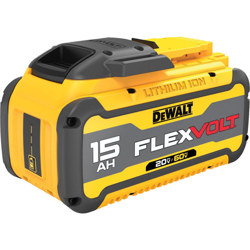 DEWALT DCB615 Flexvolt<sup>?</sup> Max* Battery, Lithium-Ion, 20 V/60 V, 15 Ah - Each