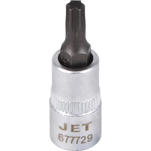 JET  677731  S2 Long Bit Socket, Torx<sup>?</sup>, T-30 x 1-1/2" L, 1/4" Drive - Each