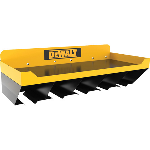 DEWALT  DWST82822  Power Tool Storage Shelf Combo, Steel, Black/Yellow - Each