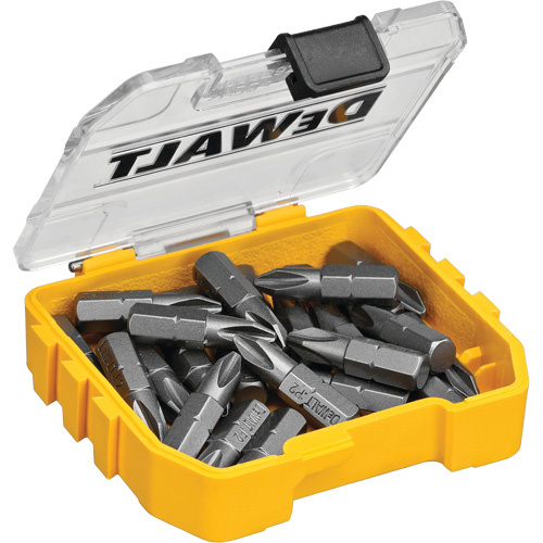 DEWALT  DWAF2002B25  25-Piece Standard Driver Bit Set with ToughCase<sup>?</sup>+ System, Phillips, #2, 1/4" Drive - Each