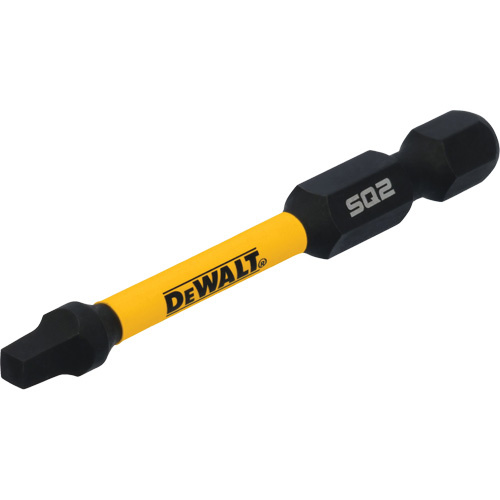 DEWALT DWAF2SQ2IR15 15-Piece Impact Ready Tic-Tac Screw Bit Set, Square, #2 Tip, 1/4" Drive Size, 2" Length - Pack of 15
