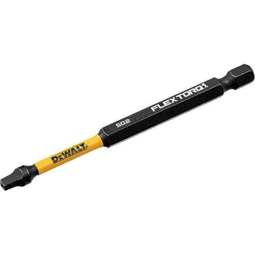 DEWALT DWAF3SQ2IR FLEXTORQ<sup>?</sup> Impact Ready Screwdriver Bit, Square, #2 Tip, 1/4" Drive Size, 3-1/2" Length - Each