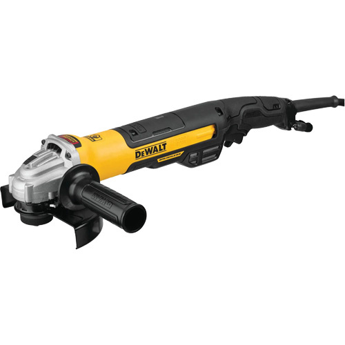 DEWALT  DWE43265N  Brushless Small Angle Grinder, Rat Tail with Kickback Brake & No Lock-On, 5"/6" - Each