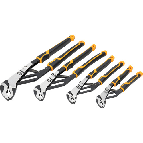Gearwrench  82594C  PITBULL Auto-Bite? Tongue & Groove Dual Material Pliers, 4 Pieces - Each
