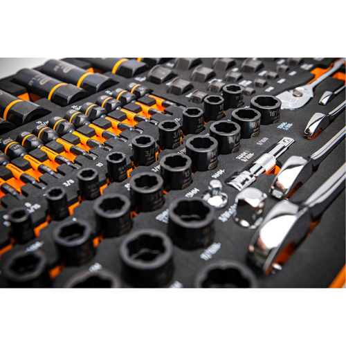 Gearwrench  099575101021  97-Piece Bolt Biter? Mechanics Tool Set in Foam Storage Tray - Each