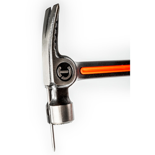 Crescent  037103350442  Milled-Face Framing Hammer, 28 oz., Solid Steel Handle, 16" L