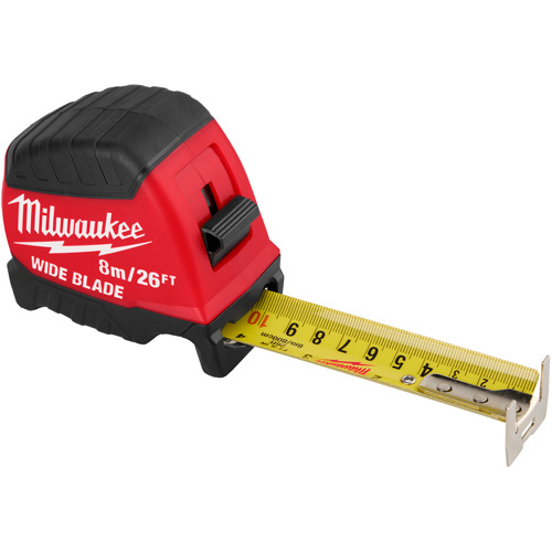 Milwaukee  48-22-1226  Wide Blade Tape Measure, 1-3/8" x 26' - Each