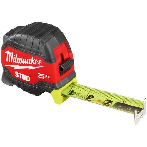 Milwaukee  48-22-1425  Stud? Tape Measure, 1-5/16" x 25' - Each
