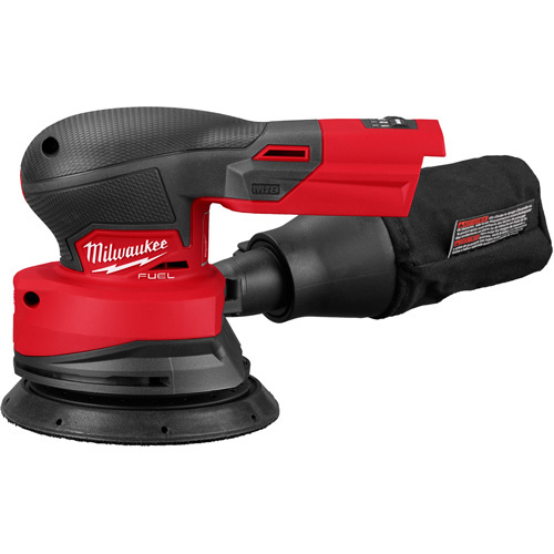 Milwaukee 2837-20 M18­ FUEL 5" Random Orbital Sander, 5" Sand Paper, 18 V, 12000 OPM-(Each)