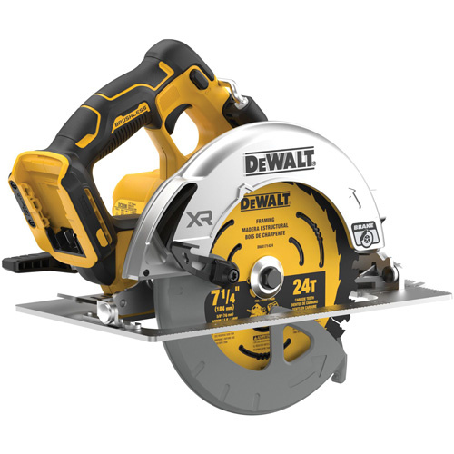 DEWALT  DCS590B  XR<sup>?</sup> Brushless Cordless Circular Saw (Tool Only), 7-1/4", 20 V - Each