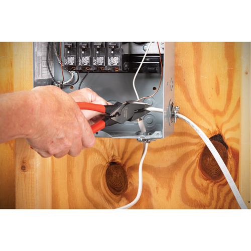 Crescent  9FTDG  Dipped Handle Lineman Fish Tape Puller Pliers - Each