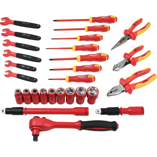 Dynamic Tools D113000 Insulated Tool Set, 1000 V, 28 Pcs-(Each)