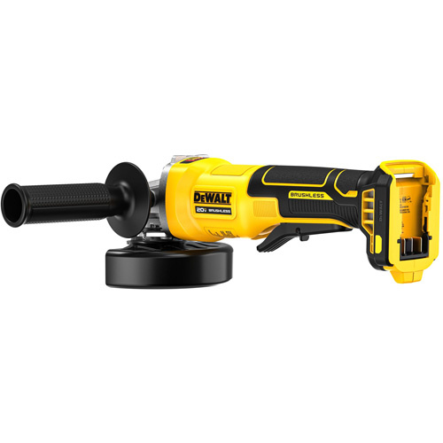 DEWALT DCG408B Brushless Cordless Paddle-Switch Grinder (Tool Only), 4-1/2" Wheel, 20 V
