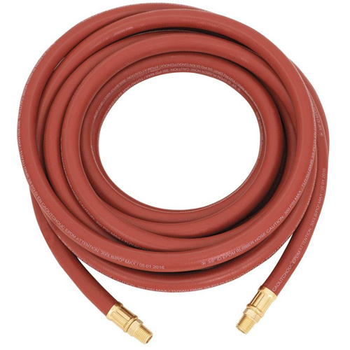 JET  408183  AH3850RB Hose, Air, Rubber, 3/8" dia. x 50', 300 psi, 1/4 NPT - Each
