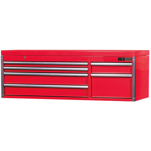 JET 842574 PMC5606 Pro Series Mechanic?s Chest, 55-1/2" W, 6 Drawers, Red