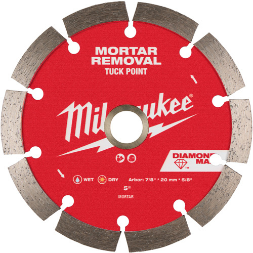 Milwaukee 49-93-7406 DIAMOND MAX? Tuck Point Diamond Blade