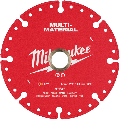 Milwaukee 49-93-9604 Multi-Material Diamond Blade-(Each)
