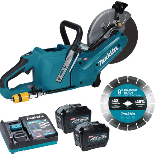 Makita  CE003GL201  40Vmax XGT Brushless Power Cutter with 8.0Ah Batteries Kit