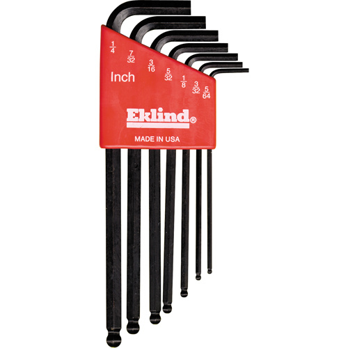 Eklind  13207  Balldrive L-Style Hex Key Set, 7 Pcs. - Each