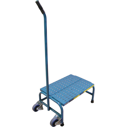 KLETON  Tilt-N-Roll Step Stands, 1 Step(s), 16" L x 29" W x 12" H, 300 lbs. Capacity - Each