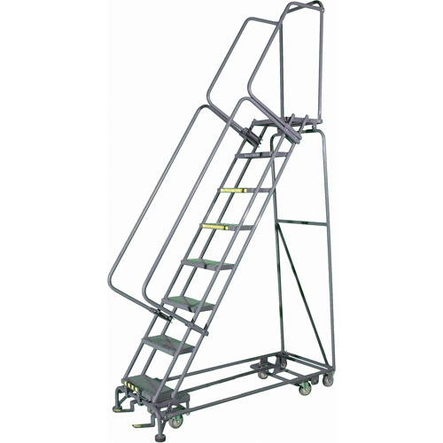 Ballymore CAL-PIP-10-P All Directional Ladders, 10 Steps, 24" Step Width, 100" Platform Height, Steel-(Each)
