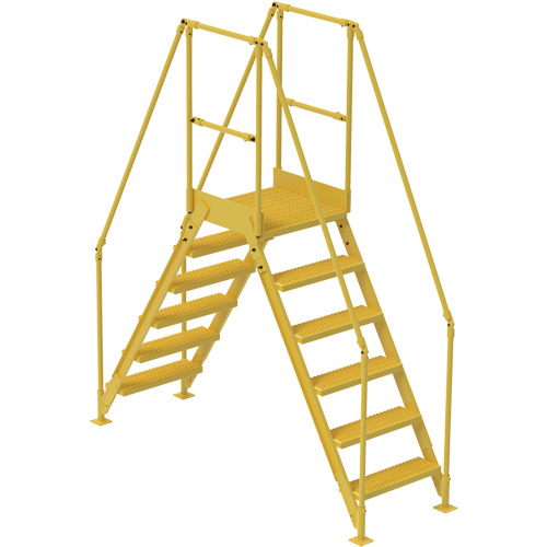 Vestil  COL-6-56-14  Crossover Ladder, 92" Overall Span, 60" H x 24" D, 24" Step Width - Each