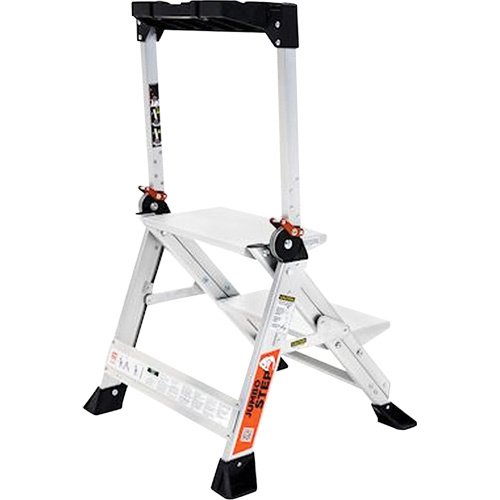 Little Giant Ladders 11902-303 Jumbo Step Ladder, 1.5', Aluminum, 375 lbs. Capacity, Type 1AA-(Each)