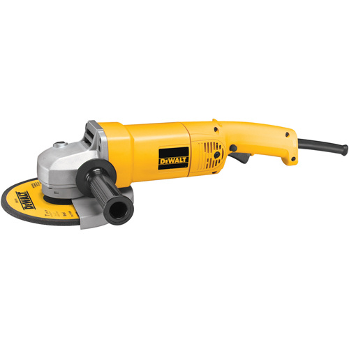DEWALT  DW840  Heavy-Duty Medium Angle Grinders, 7", 120 V, 13 A, 8000 RPM - Each