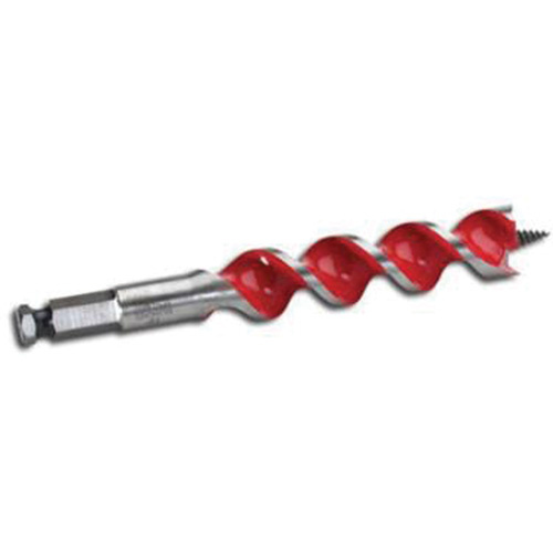 Milwaukee 48-13-0870 Ship Auger Drill Bit, 7/8" Diameter, 4" Flute, 7/16" Hex Shank-(Each)